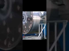 Heavy Duty Horizontal CNC Lathe Machine For Turning Wind Shaft